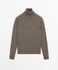 Masimodutti Wool Blend Turtleneck Sweater