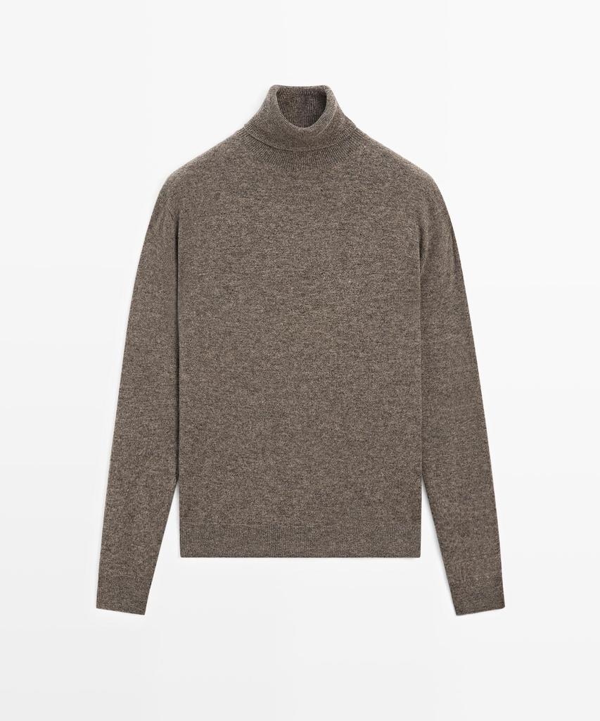 Masimodutti Wool Blend Turtleneck Sweater
