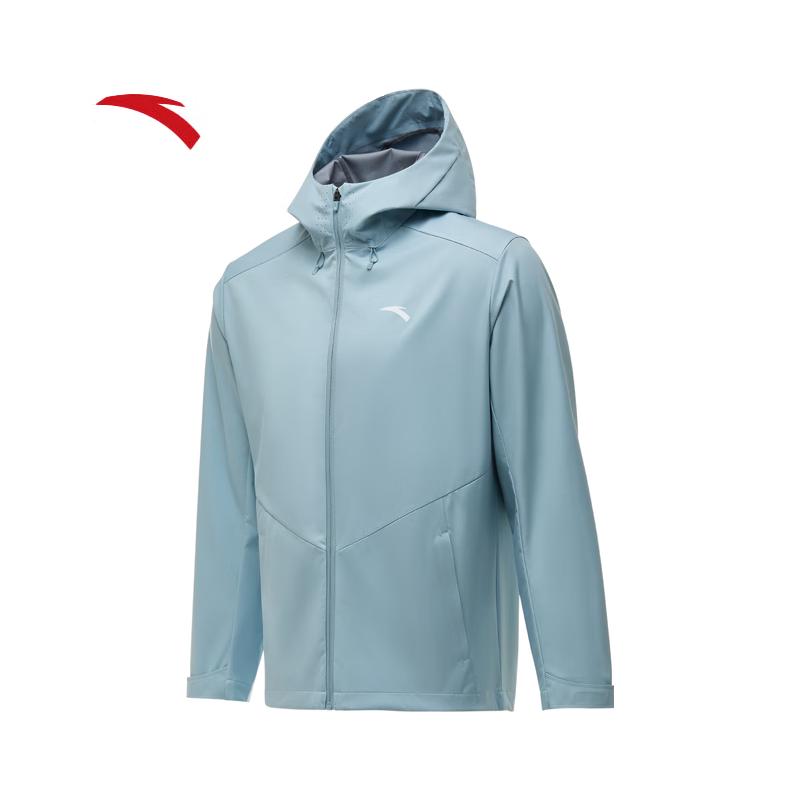 ANTA Women s Outdoor Windproof Color Block Fleece Hooded Jacket M