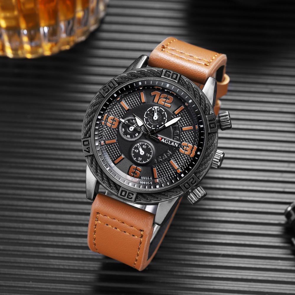 Retro Men's Sport Quartz Watch with Large Dial - Trendy Student Outdoor Fashion