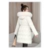 Down Jacket for Women Winter New Style Large Fur Collar Mid-length Thickened Waist Coat