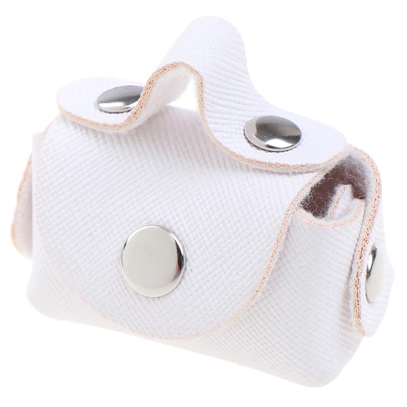 1:6 1:12 Dollhouse Miniature Bag Backpack Shoulder Bag Shopping Purse Handbag Bucket Bag Doll Decor Adjustable Shoulder Straps