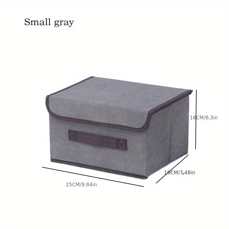 

Пылезащитный ящик для хранения, который можно сложить и комбинировать, многофункциональная корзина для хранения для одежды, книг, косметики, игрушек в шкафу