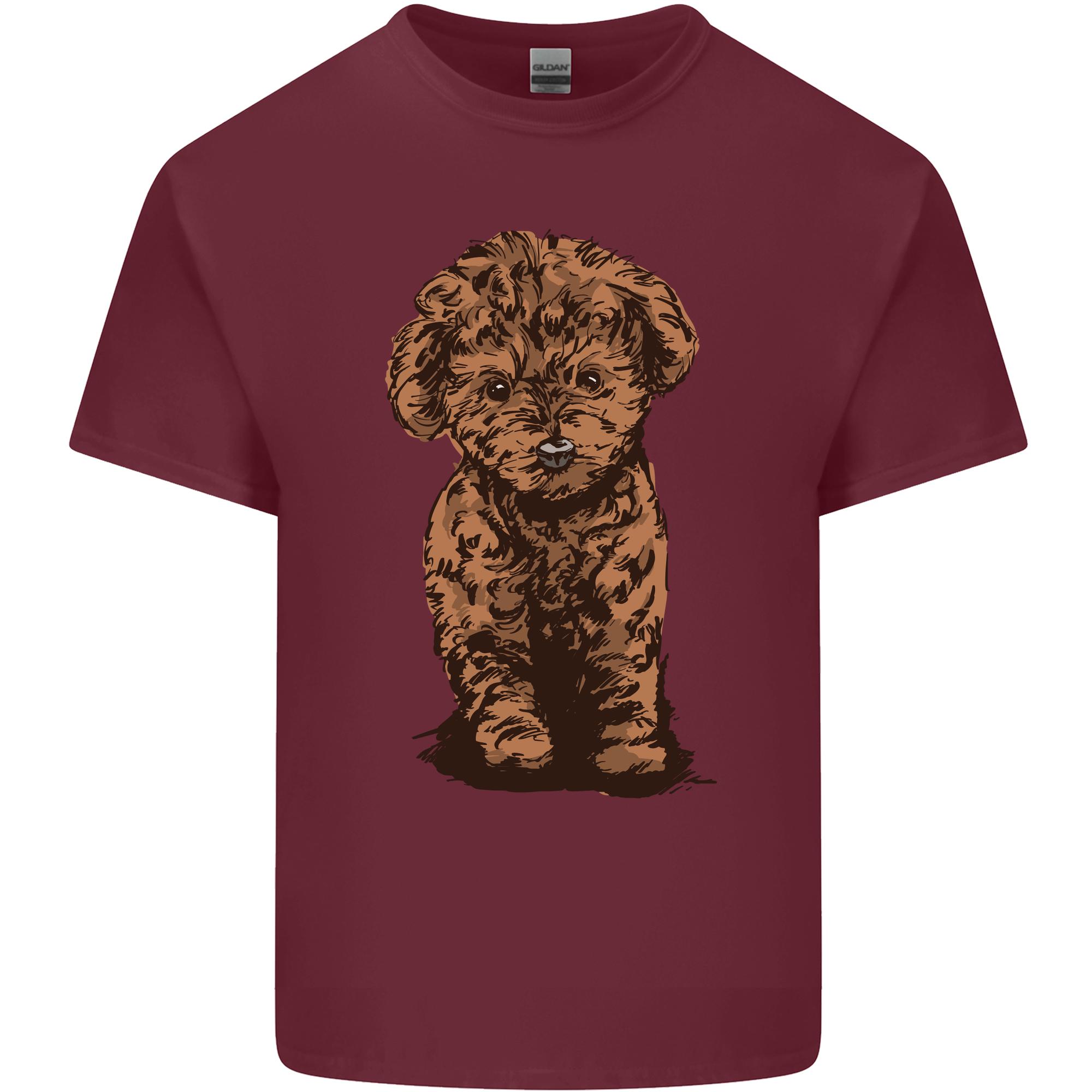 Dogs Cute Labradoodle Puppy Unisexs Light Cotton TShirt S