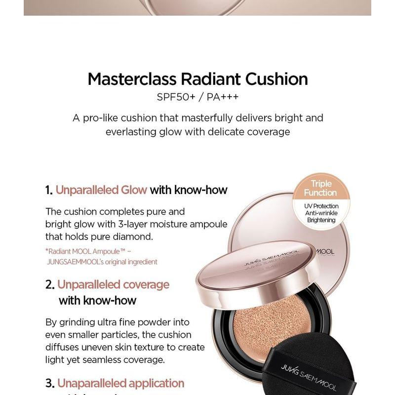 JUNG SAEM MOOL - Masterclass Radiant Cushion Set - 5 Colors