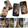 Cover for Apple iPhone 17 16 11 Pro XS Max XR 6 7 8 Plus 16E SE 2020 Air 5 SE2 Phone Case Wild Pets Fox Wallpaper