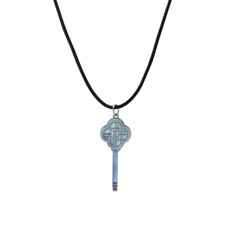 

Anime Cheer Stick Kpop Demon Hunters Necklace Metal Pendant Cosplay Necklaces Jewelry Accessories Gift A1