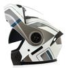 BLD New Arrival High Quality Men Women Motorcycle Racing Flip Up Helmet ABS Material Modular Dual Lens Helmet DOT Approved