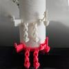 Dangling Leg Cartoon Toilet Paper Roll Holder Toilet Paper Dispenser 3D Printing Tissue Stand Bathroom Living Room Decor