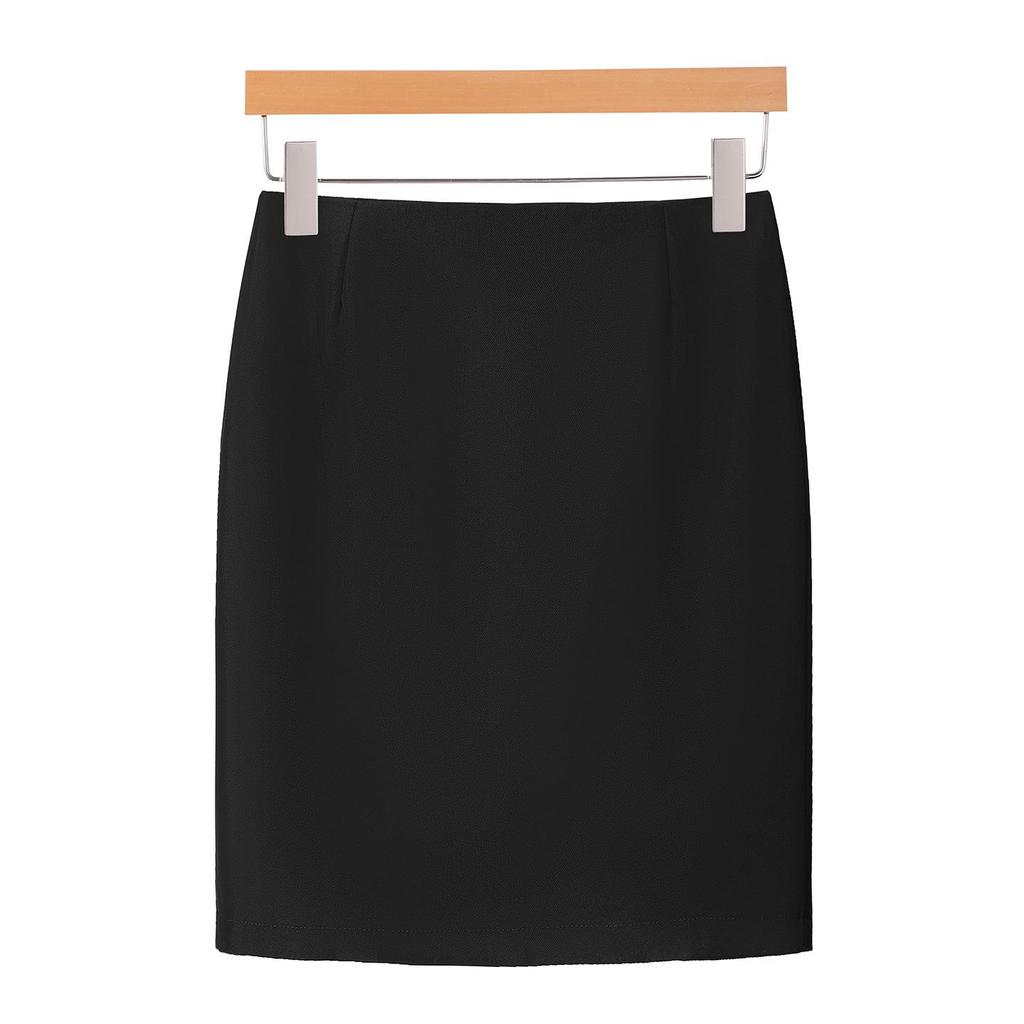 European & American Style High-Waisted Sexy Solid Color Short Skirt Suit