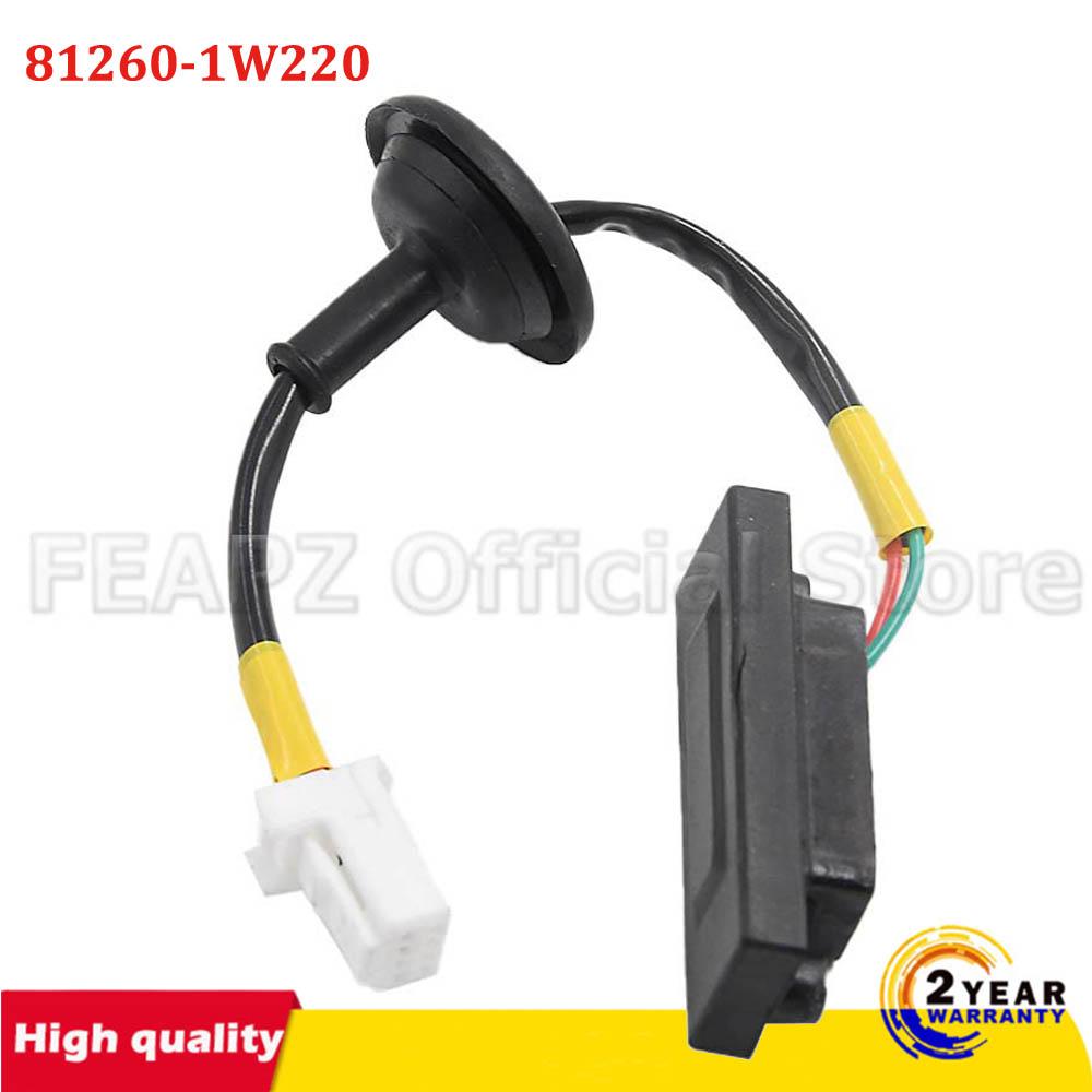 81260-1W220 812602L000 Car Rear Trunk Lid Lock Boot Release Handle Trunk Switch Tailgate Open Button For Kia Picanto Hyundai I30
