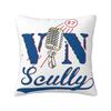 Vin Scully 7 Baseball Pillow Case Cushion Covers Fashion Zipper Decor Pillowcase for Car "x"