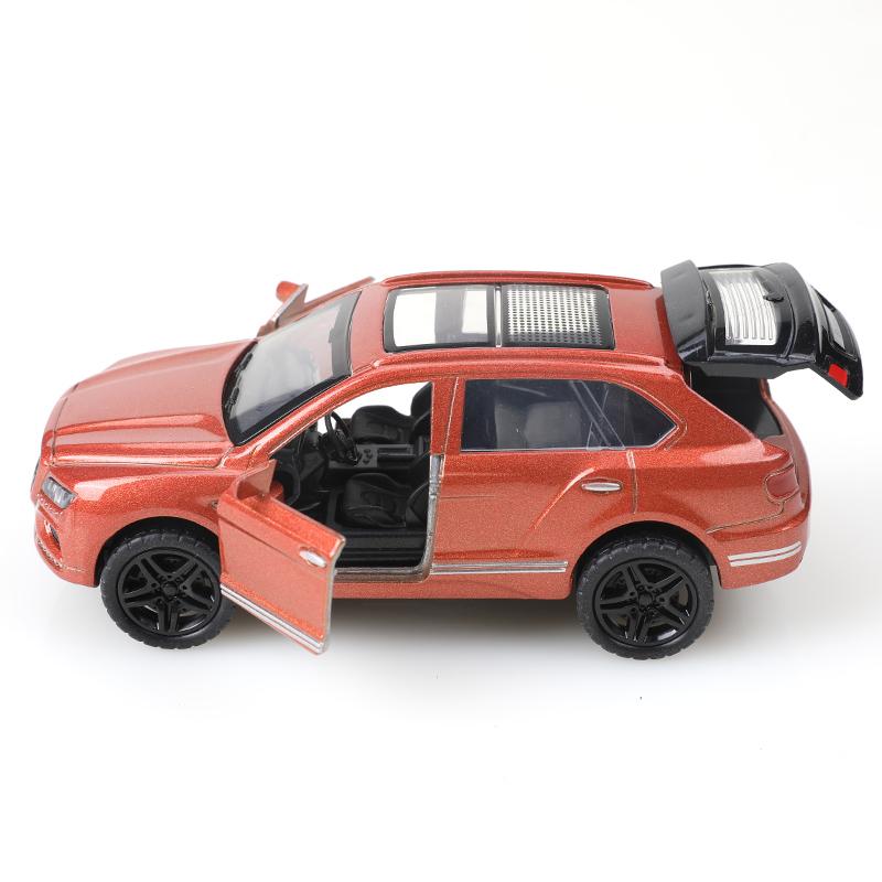 (Bagged) 1:36 Alloy Car Model Simulates A Car Pulling Back Car Decorations To Collect Toys for Boys