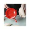 1pc Red Plastic Dumpling Mold, Pastry Pressure Mold, Suitable For Baking Tools