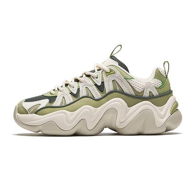 Trendy Fashion Slip Resistant Durable Low Top Dad Shoes Women Sneaker Green 122448858-2