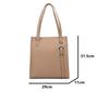 Vintage PU Leather Women Big Tote Luxury Female Shoulder Bags Ladies Handbags and Purses Solid Color Designer Shopper Shopping