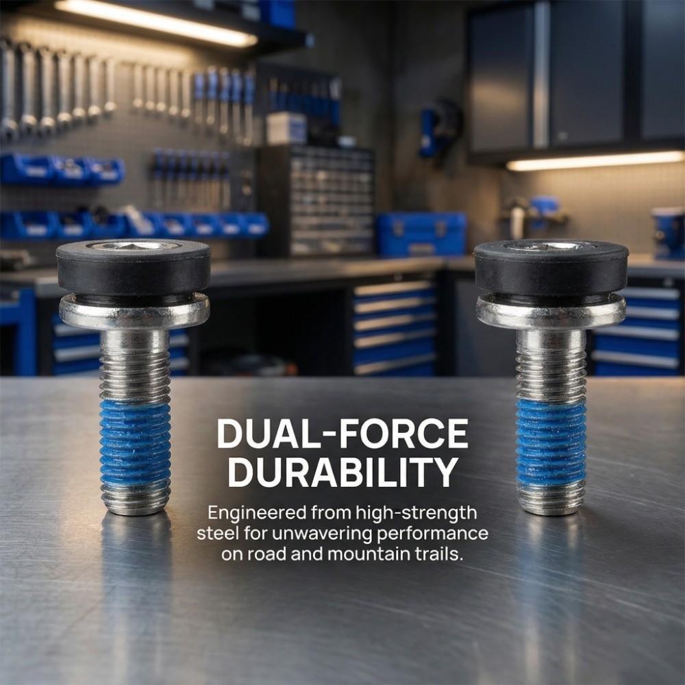 8 Stück mit Kappen Innenlager-Schrauben für FSA/ Suntour/ Prowheel Rennrad, Mountainbikes