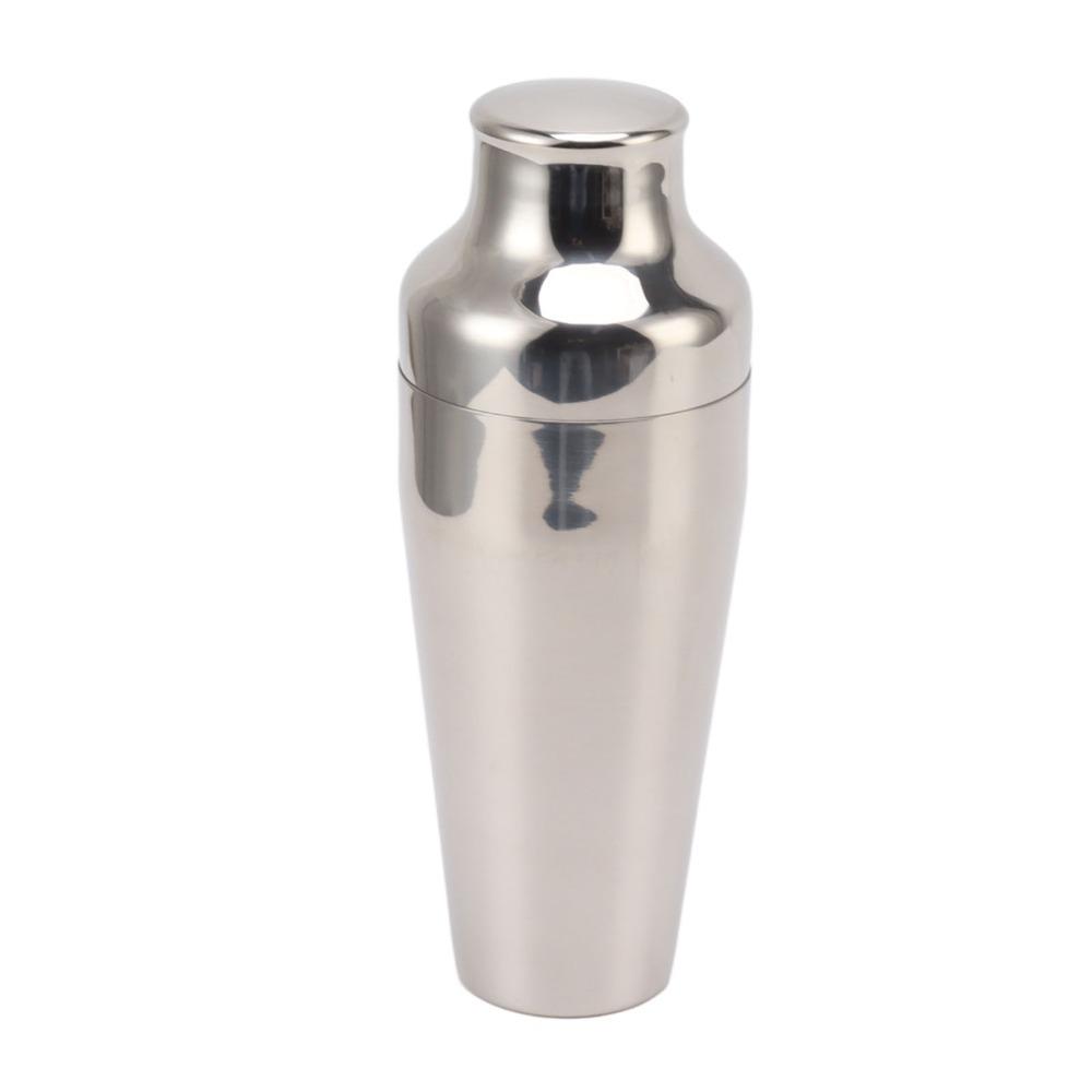 Stainless Steel Bartender Shaker Rustproof Margarita Mixer Professional Cocktail Shaker Bar серебряный