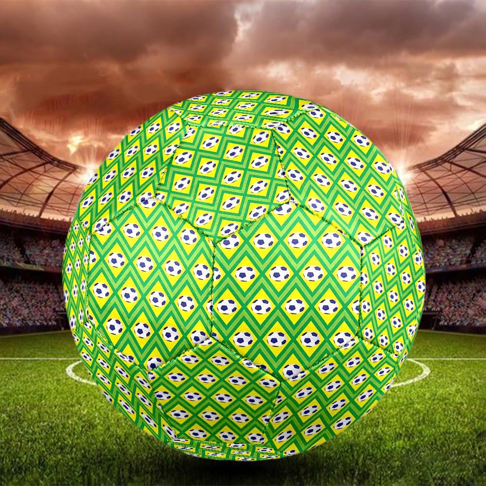 1 Stück Fußball Größe 5 Geeignet für Training & Spiele, Maschinengenäht, Verschleißfeste Anti-Rutsch-Oberfläche, Geschenk für Weihnachten, Geburtstag. Q617032