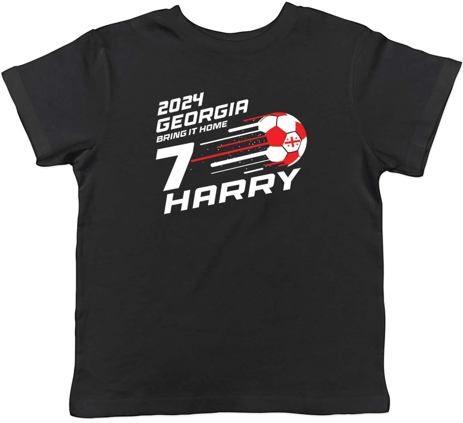 Personalised Georgia Football Fan Kid T-Shirt Name Number Bring it Home Boy Girl 120