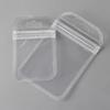 Clear Reclosable Jewelry & Nail Art Plastic Pouch with Double-Sided Seal