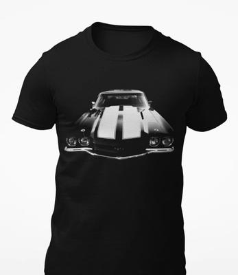 1970 Chevelle SS Kurzarm Unisex 100% Baumwolle T-Shirt Herren T-Shirts Top