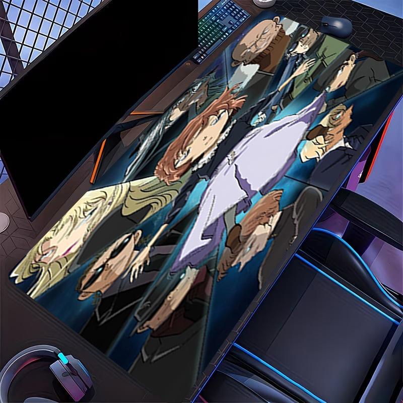 Detective Conan Print Mouse Pad, for Keyboard Pad Laptop PC Mat for Office Home Use, Desk Decor, Perfect Birthday Gift for Gamers