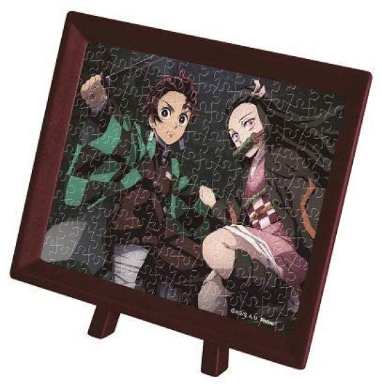 ENSKY Demon Kimetsu no Yaiba Tanjiro and Nezuko x cm Mame Puzzle 150 Piece Jigsaw Puzzle Slayer 7.6 10.2 MA-49