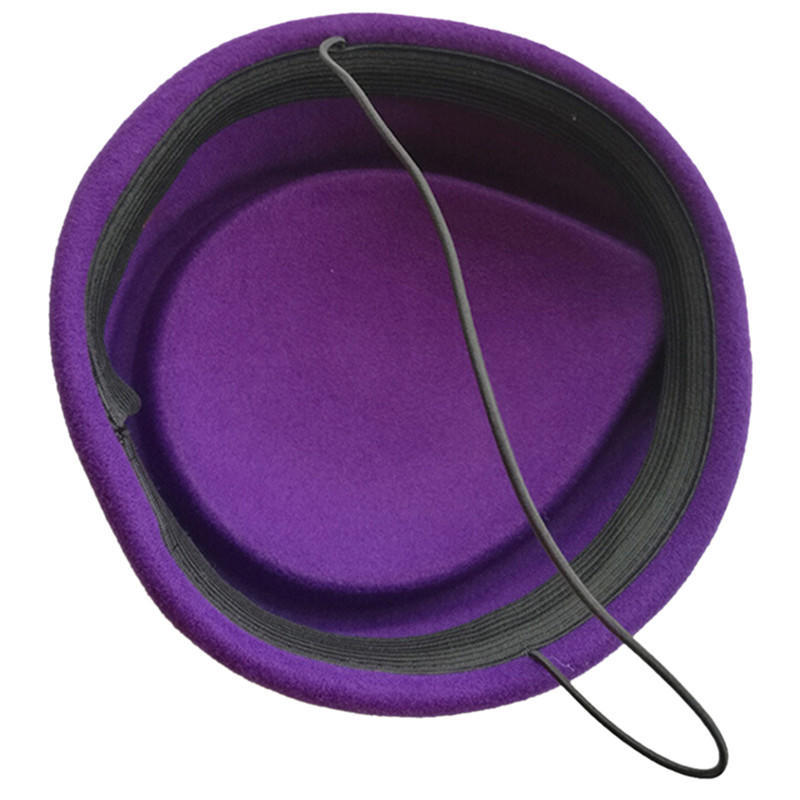 Cosplay Havayolu Hostes Şapkası Şapka Yün Üniforma Uçak Hayranları Kadınlar Sahne Performansı