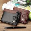 Casual Men's Wallet In the Factory, Short Leather Buckle, Dollar Bag, Horizontal Wallet Walle.