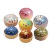 Bolleformede Sensoriske Kuler med Glitter Myk Klemmeleke Dumpling Klemmer Barnegave