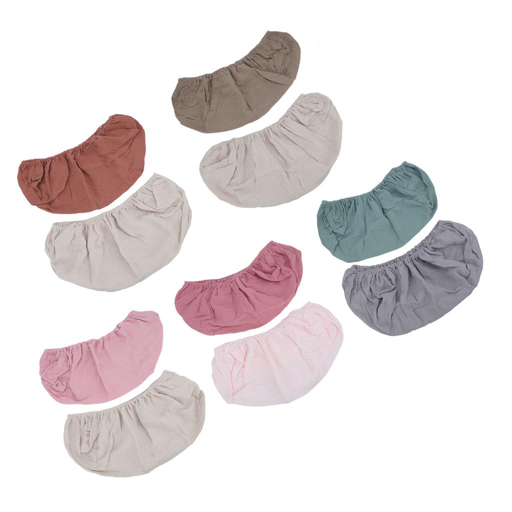2pcs Changing Pad Cover Soft Breathable Diaper Changing Table Pad Cover Solid Color Changing Pad She