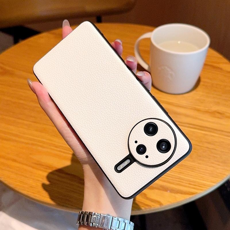Good Skin Feel Lychee Plain Leather Phone Case For Poco F7 Ultra Poco F7 Pro POCO X7 5G Hard Protection Cover