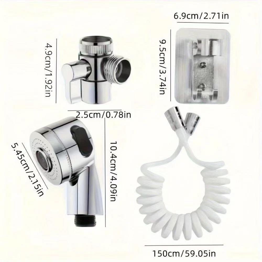 Kitchen Faucet Sprayer Attachment Kitchen Sink Handheld Sprayer Attachment Set Shower Hose Stand Head Adapter Set For Utility