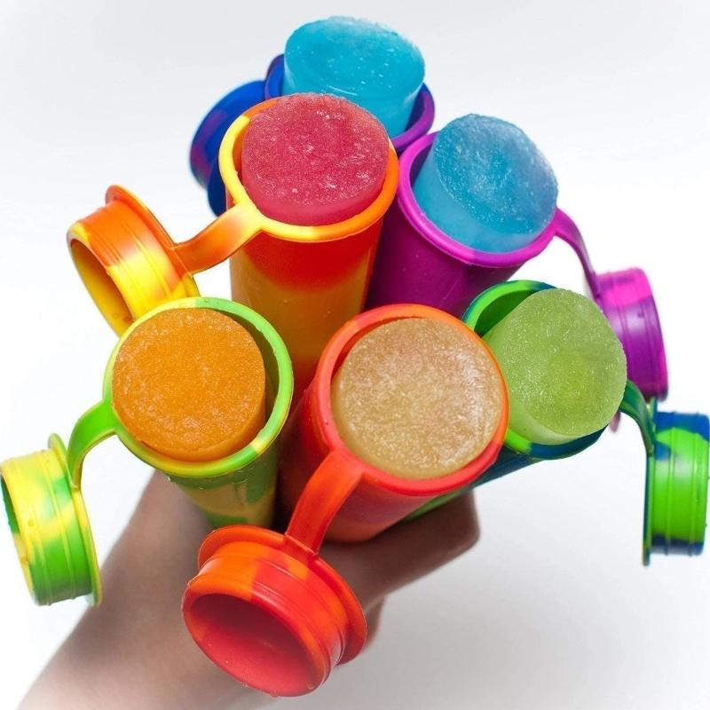 Popsicle Molds for Creative DIY Summer Refreshments Make Ice Cream Yogurt and Jelly