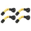 Partuto 4pcs Universal PVR50 Tubeless Tire Valve Stem - Tubeless Tire Valves for Car,