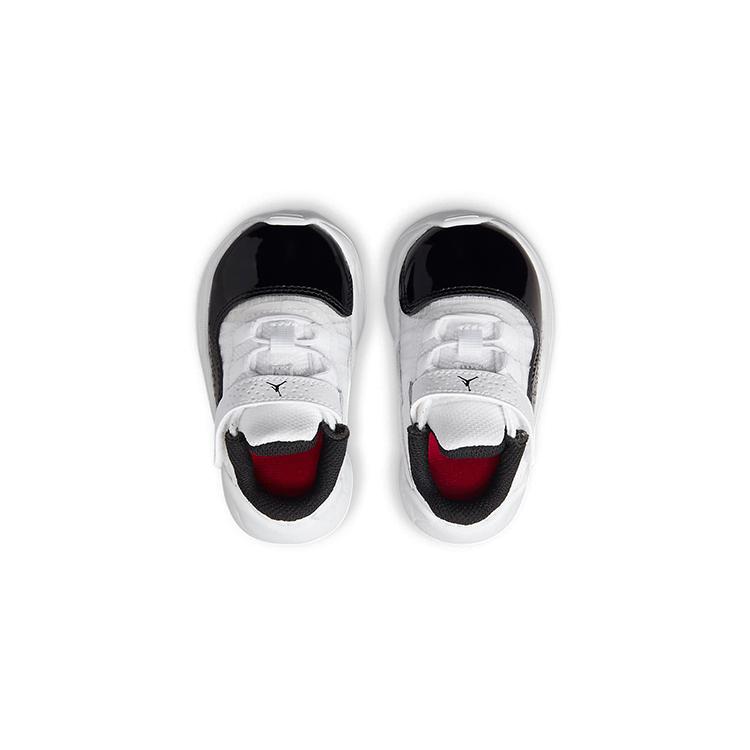 New Jordan Air Jordan 11 CMFT Low Anti Slip Wear Resistant Low Top Toddler Shoes Black White Baby CZ0906-102
