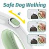 Guinzaglio Multifunzione per Cani Torcia Elettrica Automatico Retrattile Guinzaglio per Animali Domestici Rilascio Rapido con Dispenser Sacchetti per Escrementi Scatola per Alimenti per Passeggiate Cani
