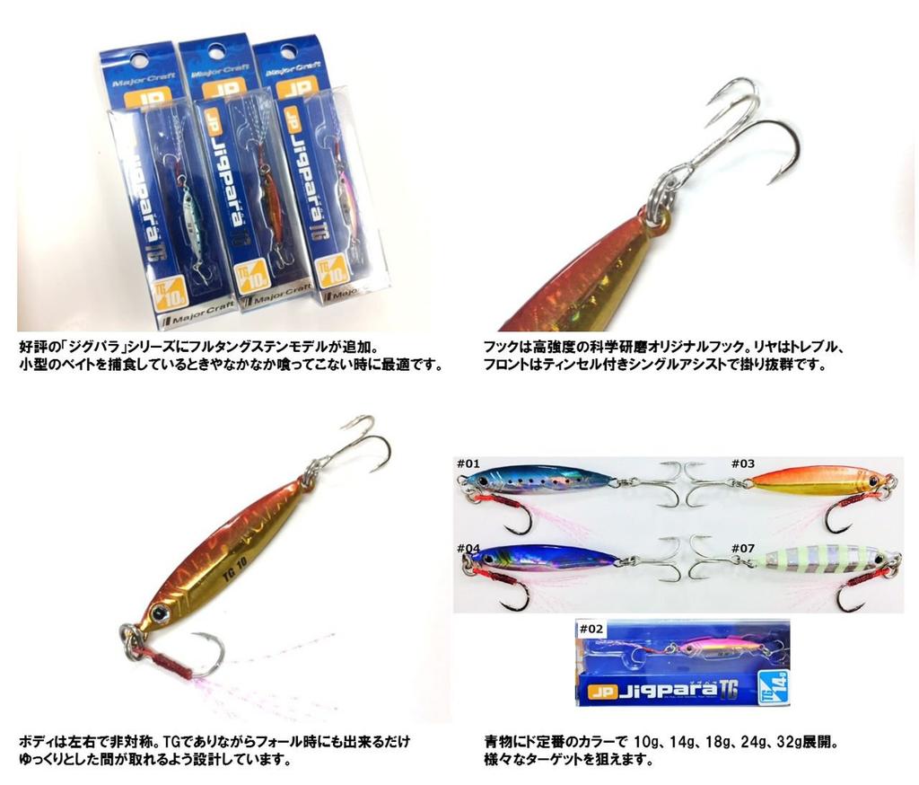 Major Craft Tungsten Metal Red Gold Jig, Jigpara, 24g, #3 (JPTG-24g)
