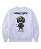 OHP Ohpxjs.Lee Bspecial Forces Poster Tiger Oversized Heavy Sweatshirt