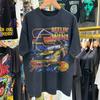 Bass Pro Shops Reelin In The Win Gealtertes T-Shirt Schwarz M