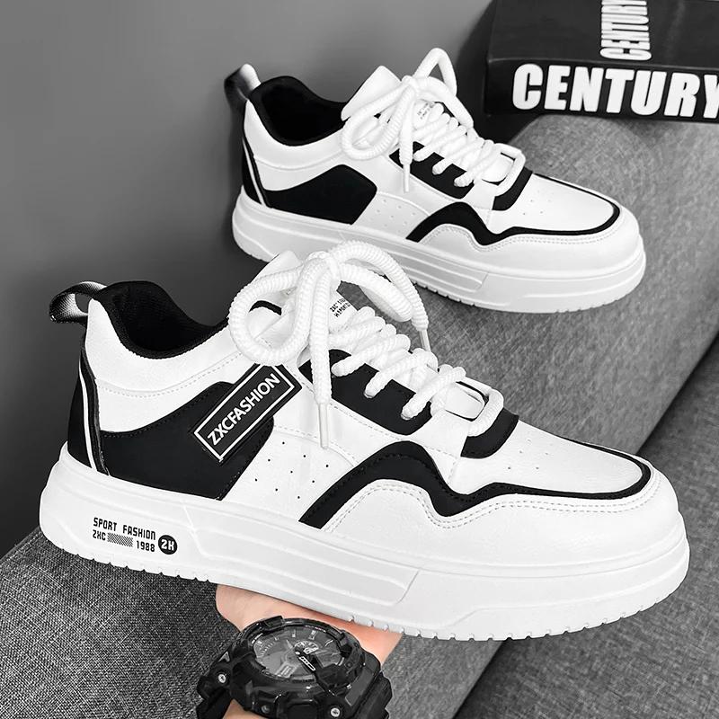 Men's Sneakers Sports and Leisure Outdoor Shoes for Men Skateboard Soft and Comfortable Loafers Casual Shoes Non-Slip Fashion