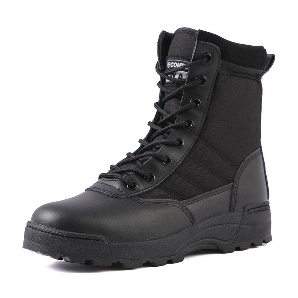 

New Tactical Boots Men Sneaker Boots Special Force Desert Combat Boots Outdoor Hiking Boots Ankle Shoes Men Work Safty Shoes 42