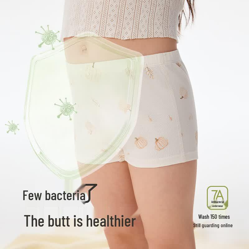 YEEHOO Kids' Antibacterial Cotton Boxer Briefs