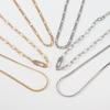 Women European Jewelry Layered Multi-Layer Micro-Set Pin Fashion Choker Personality Retro Exaggerated Necklace Jewelry