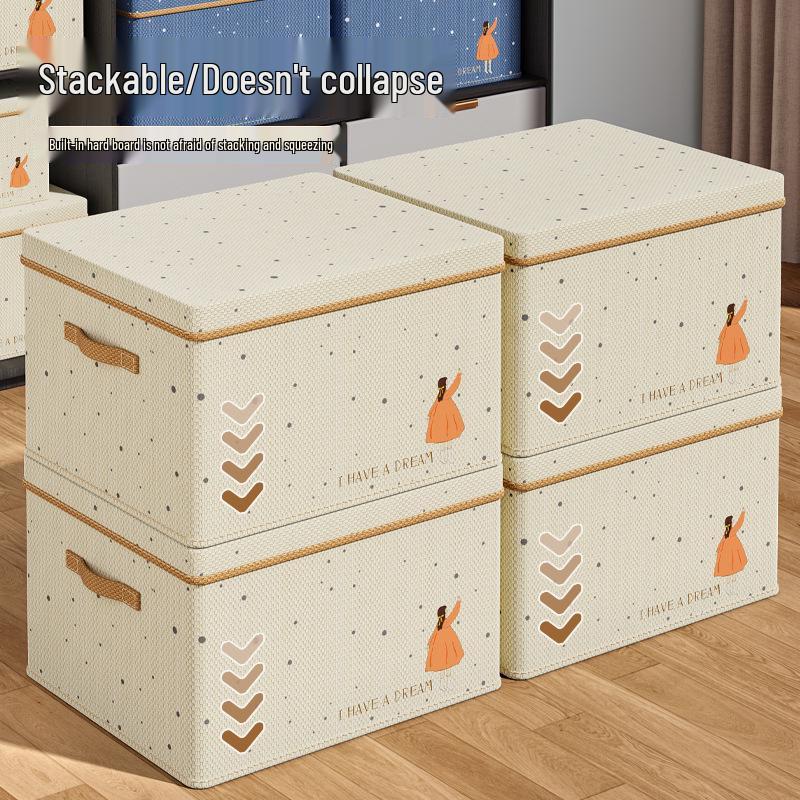 Fabric Clothes Storage Box: Organizer for Wardrobe, Dormitory, Quilts, and Sundries