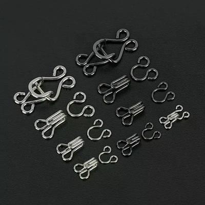 10 Pairs Metal Invisible Garment Hook Jeans Pants Skirts Adjust Clasp Decoration Buttons DIY Sewing Crafts Accessories