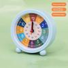 Children Time Teaching Early Learning Desktop Alarm Clock Silent Wake Up for Bedroom Living Room Daily Use