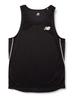 New Balance Racing Shirt Sleeveless Dry Breathable Tank Top for M (JMTR9052) Quick-Drying Men, Black,