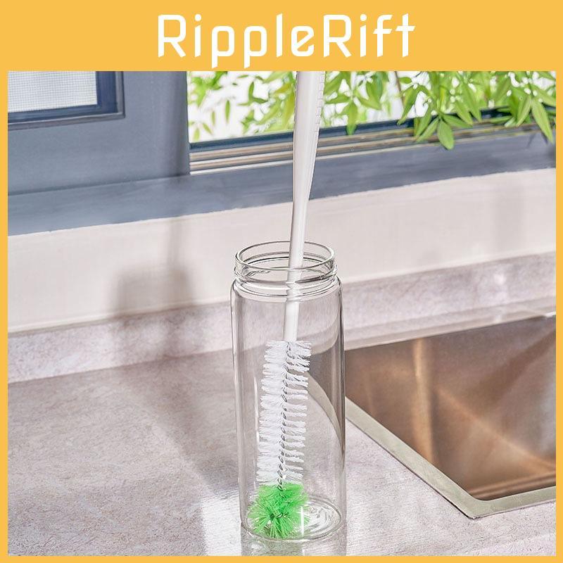 Extended Handle Bottle Brush For Cleaning Tall Glasses And Bottles Thermos
